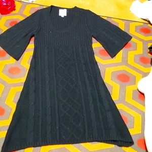 Pink Rose sweater dress